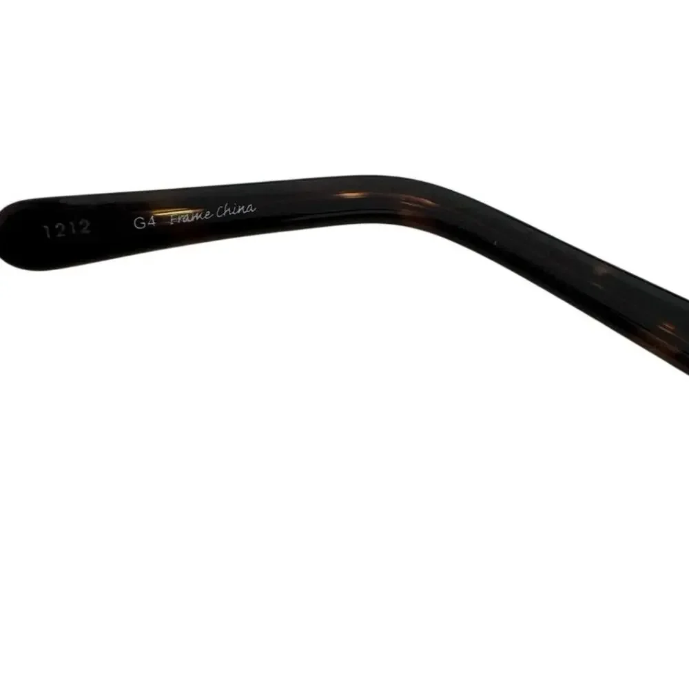 Dead stock New Catherine Deneuve 315 half rim Rectangle Grey Y2k glasses